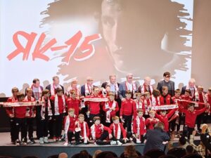Юные спартаковцы посетили премьеру фильма «Як-15»!